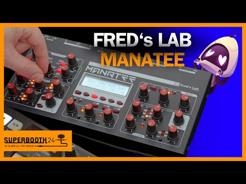 Compact Powerhouse: MANATEE Fred&#039;s Lab Synthesizer - Superbooth 2024